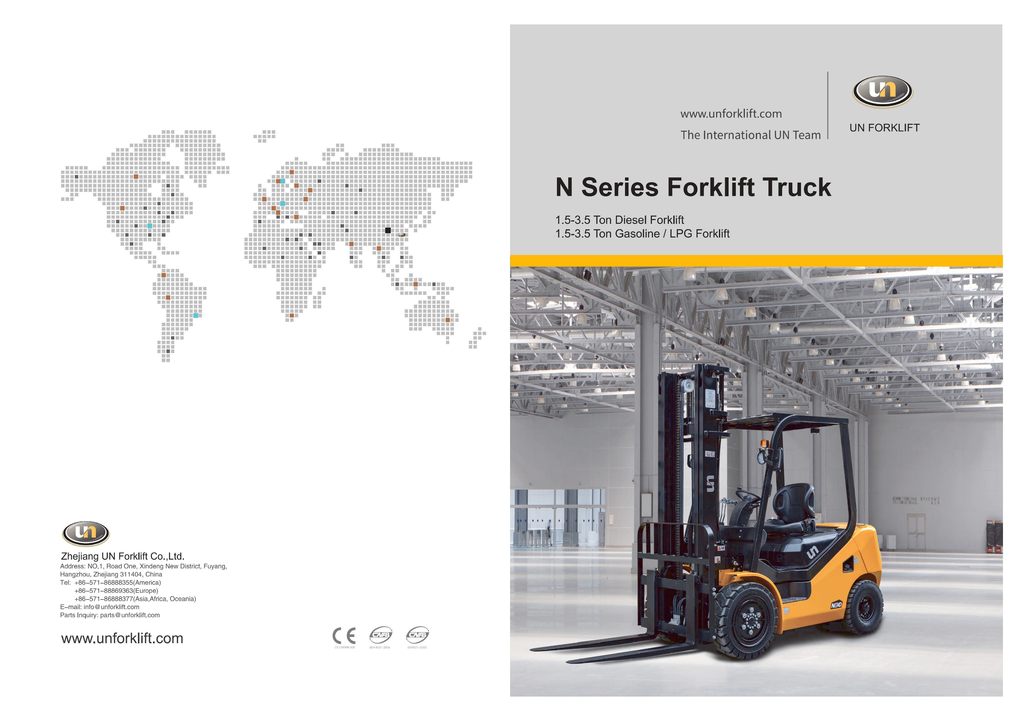 UN Forklift N Series IC Forklift 1.5t-3.5-images-5
