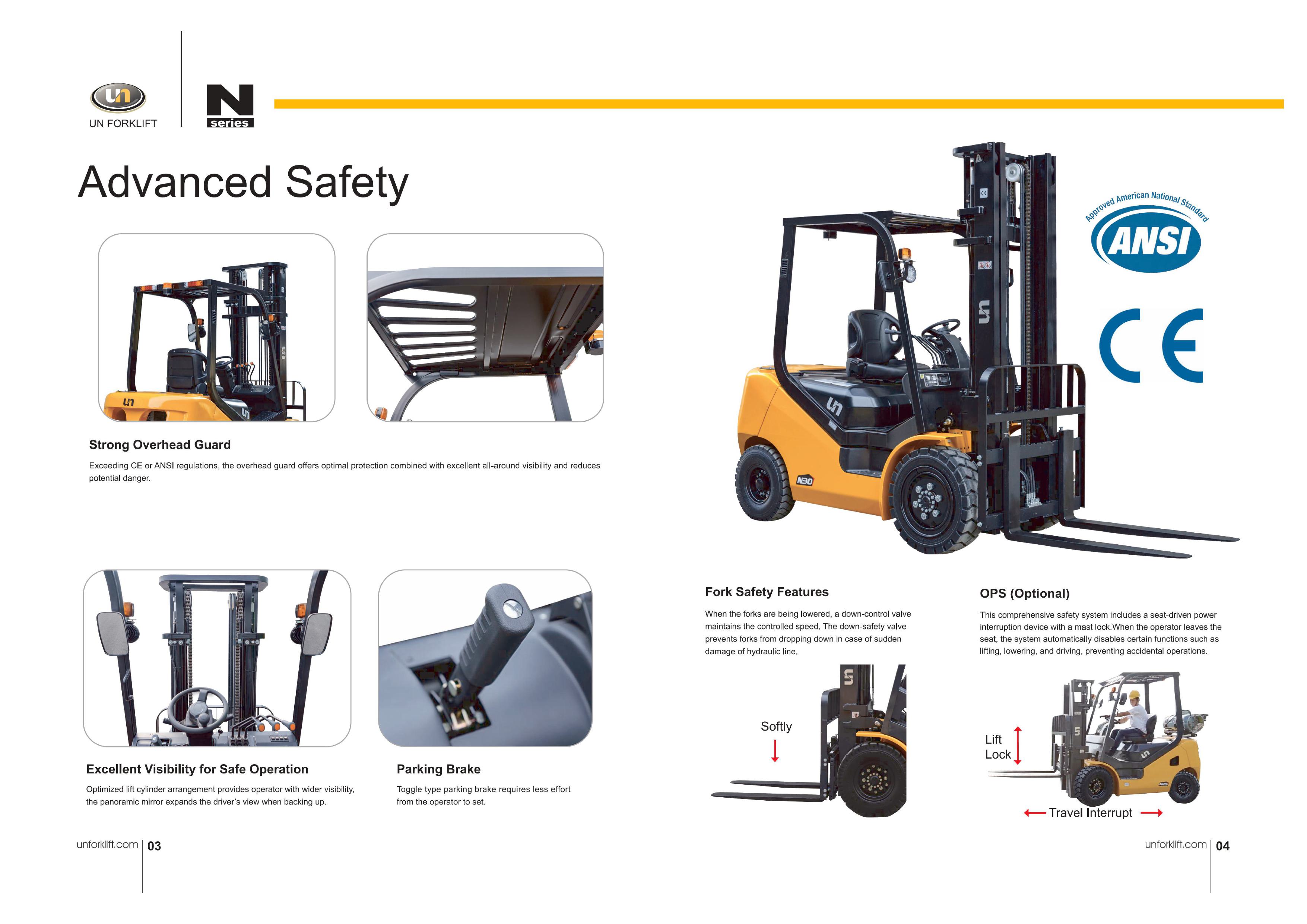 UN Forklift N Series IC Forklift 1.5t-3.5-images-5